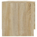 tv-bord 80x35x36,5 cm konstrueret træ sonoma-eg