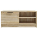 tv-borde 2 stk. 80x35x36,5 cm konstrueret træ sonoma-eg