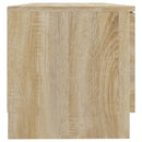 tv-borde 2 stk. 80x35x36,5 cm konstrueret træ sonoma-eg