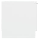 tv-bord 102x35x36,5 cm konstrueret træ hvid