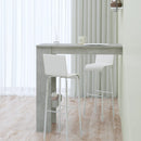 vægmonteret barbord 102x45x103,5 cm konstrueret træ betongrå