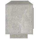 tv-bord 102x35x45 cm konstrueret træ betongrå