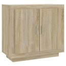 skænk 80x40x75 cm konstrueret træ sonoma-egetræsfarve