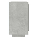skænk 80x40x75 cm konstrueret træ betongrå