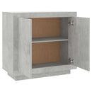 skænk 80x40x75 cm konstrueret træ betongrå