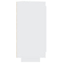 skænk 92x35x75 cm konstrueret træ hvid