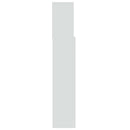 sengegavl med opbevaring 100x19x103,5 cm hvid