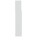 sengegavl med opbevaring 120x19x103,5 cm hvid