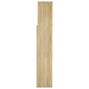 sengegavl med opbevaring 160x19x103,5 cm sonoma-eg
