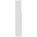 sengegavl med opbevaring 180x19x103,5 cm hvid
