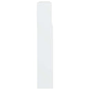 sengegavl med opbevaring 220x19x101,5 cm hvid