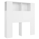 sengegavlskab hvid 100x18,5x102,5 cm