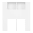 sengegavlskab hvid 100x18,5x102,5 cm