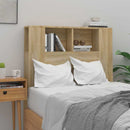 sengegavl med opbevaring 100x18,5x102,5 cm sonoma-eg