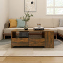 sofabord 102x55x42 cm konstrueret træ røget egetræsfarve