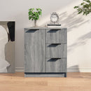 skænk 60x30x70 cm konstrueret træ grå sonoma-eg