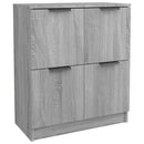 skænk 60x30x70 cm konstrueret træ grå sonoma-eg