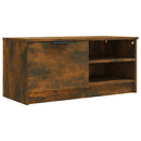 tv-borde 2 stk. 80x35x36,5 cm konstrueret træ røget egetræ