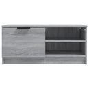 tv-borde 2 stk. 80x35x36,5 cm konstrueret træ grå sonoma-eg