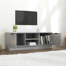 tv-bord 102x35x36,5 cm konstrueret træ sonoma-eg grå