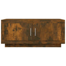 sofabord 102x50x45 cm konstrueret træ røget egetræsfarve