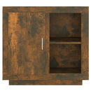 skænk 80x40x75 cm røget egetræsfinish