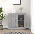 skænk 80x40x75 cm grå sonoma-eg