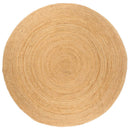 gulvtæppe 180 cm flettet jute rundt