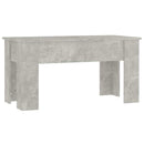 sofabord 101x49x52 cm konstrueret træ betongrå