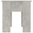 sofabord 101x49x52 cm konstrueret træ betongrå