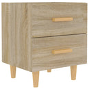 sengebord 40x35x47,5 cm sonoma-eg