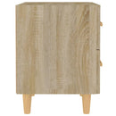 sengebord 40x35x47,5 cm sonoma-eg