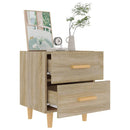 sengebord 40x35x47,5 cm sonoma-eg