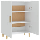skænk 70x34x90 cm konstrueret træ hvid