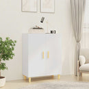 skænk 70x34x90 cm konstrueret træ hvid