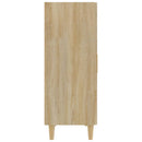 skænk 70x34x90 cm konstrueret træ sonoma-eg