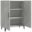 skænk 70x34x90 cm konstrueret træ betongrå