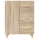 skænk 69,5x34x90 cm konstrueret træ sonoma-eg