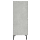 skænk 69,5x34x90 cm konstrueret træ betongrå