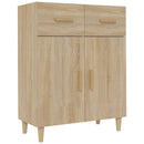 skænk 69,5x34x89 cm konstrueret træ sonoma-eg