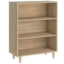 skænk 69,5x32,5x90 cm konstrueret træ sonoma-eg