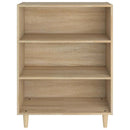 skænk 69,5x32,5x90 cm konstrueret træ sonoma-eg