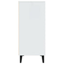 skab 90x34x80 cm konstrueret træ hvid