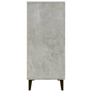 skab 90x34x80 cm konstrueret træ betongrå