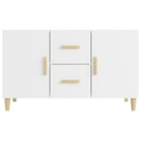 skænk 100x36x60 cm konstrueret træ hvid