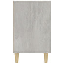 skænk 100x36x60 cm konstrueret træ betongrå