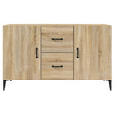 skænk 100x36x60 cm konstrueret træ sonoma-eg
