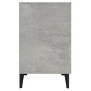 skænk 100x36x60 cm konstrueret træ betongrå