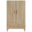 skab 70x31x115 cm konstrueret træ sonoma-eg