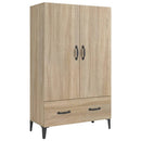 skab 70x31x115 cm konstrueret træ sonoma-eg